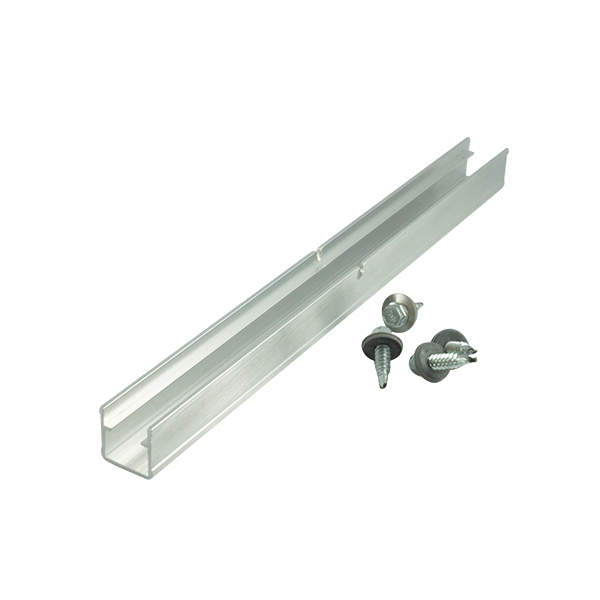 Picture of for Mounting profile 45 incl. 4 self drilling screws SW8 6,0 x 25 mmOutside dimensions: 22,3 x 22 mmDo profili montazowych 45Zestaw zawiera 4 sruby samowiercace szesciokatne SW8 + pasek 6,0x25Wymiary: 22,3 x 22 mm