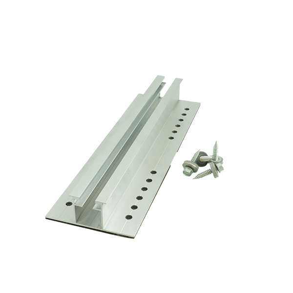 Picture of EN AW 6063 / T66; EPDMDlugosc: 250mmZestaw zawiera gumke EPDM oraz 4 wkrety samonawiercajace z uszczelka.Dopuszczalne odstepy frezowania 100 - 207 mm; mostek nalezy zakladac poziomo pomiedzy dwoma profilami.Incl. EPDM rubber and incl. 4 pcs. self dril